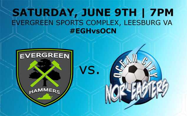 Preview: Nor'easters travel to Virginia to take on Evergreen FC Saturday night (live video)