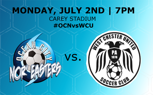 Preview: Nor'easters host West Chester United for some Monday Night Football 