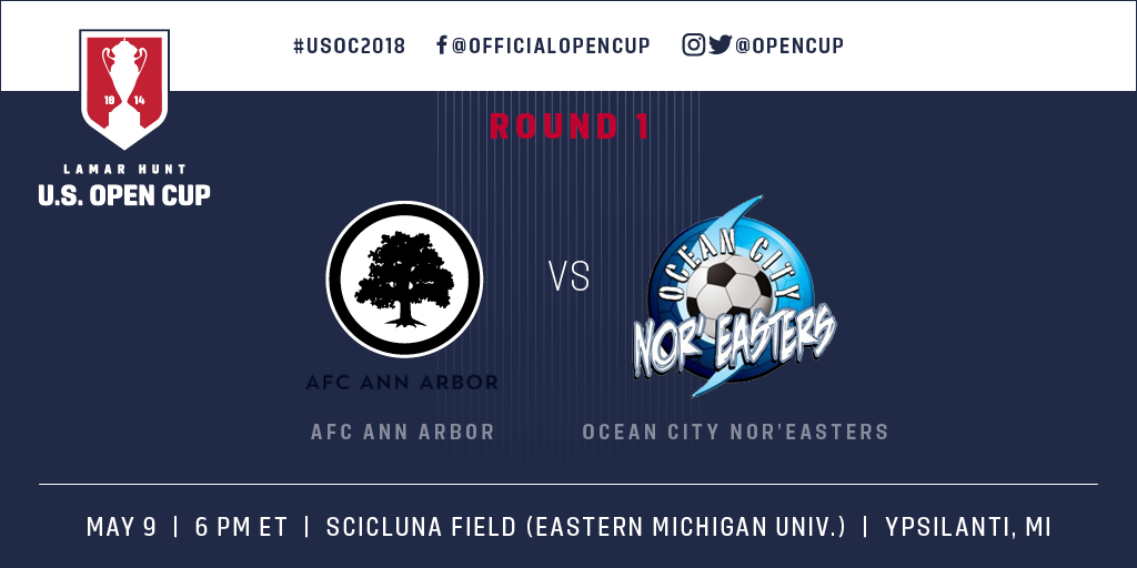 Preview: Ocean City Nor'easters vs. AFC Ann Arbor (Live Video)